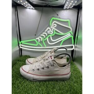 Converse Shoes Womens‎ 5 Chuck Taylor All-Stars Sneakers White Canvas Low W7652